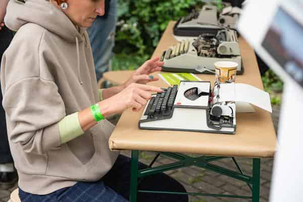 Mitmachen und kreativ werden am textualienmarkt der texttage.nuernberg.