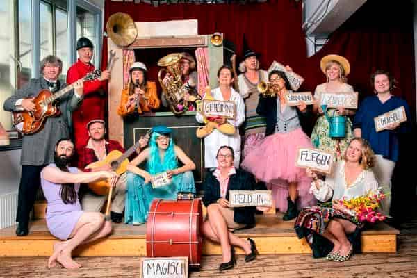 Das Ensemble des Theater Mummpitz