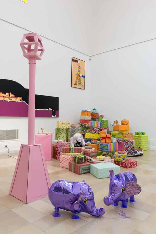 Ausstellungsimpressionen, Ausstellung Cosima von Bonin und Claus Richter