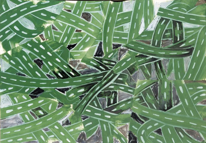 Thomas Bayrle / Blattschneiderameisen, 1985 / Courtesy Thomas Bayrle und neugerriemschneider Berlin