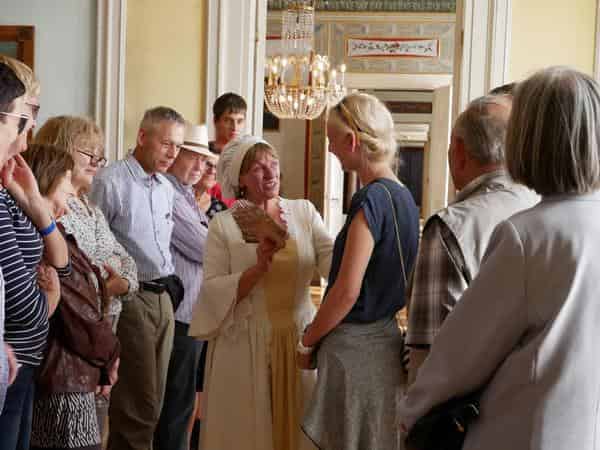 Führung im Kostüm auf Schloss Friedenstein in Gotha