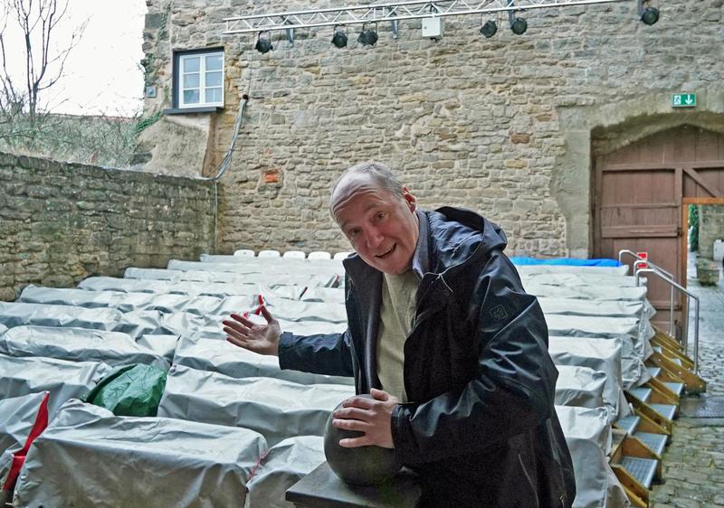 Unser Interviewpartner: Jürgen Eick, neuer Leiter des Toppler Theaters in Rothenburg