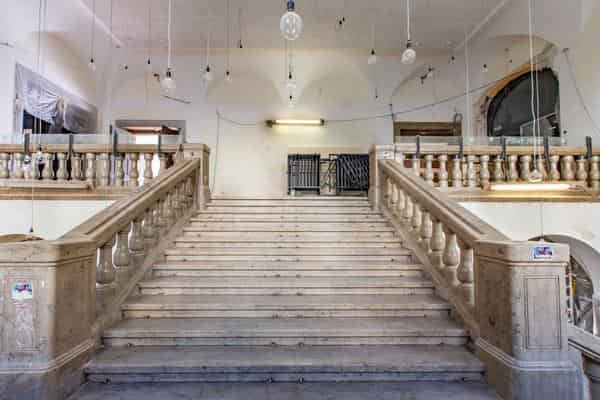 Das Treppenhaus zum Festsaal