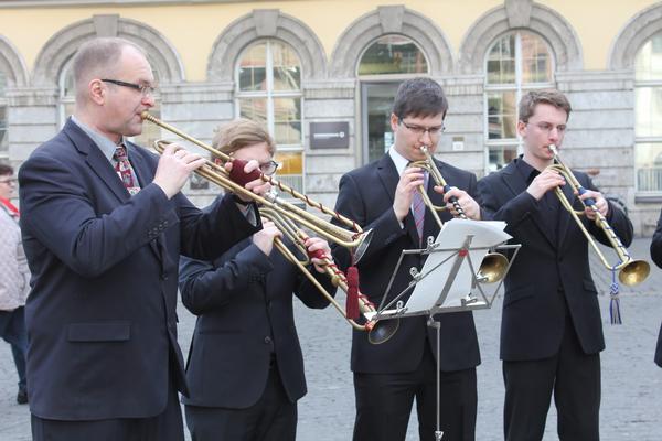 Die Trompetenfanfaren der Tage der Alten Musik
