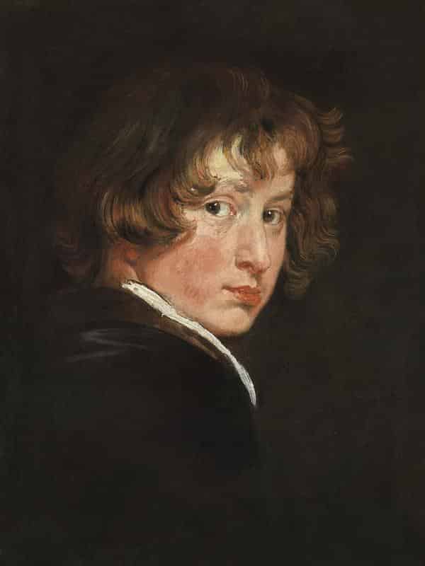 Anthonis van Dyck, Selbstbildnis, um 1615