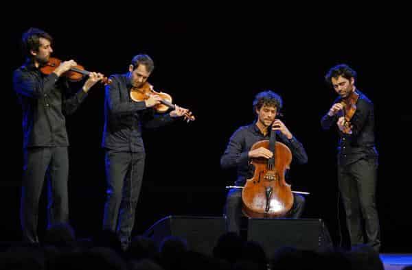 Das Vision String Quartett in der Heinrich-Lades-Halle Erlangen