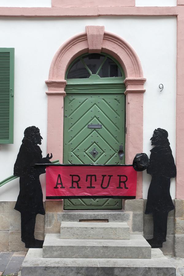 Außenansicht Atelier Walli Bauer in Bamberg