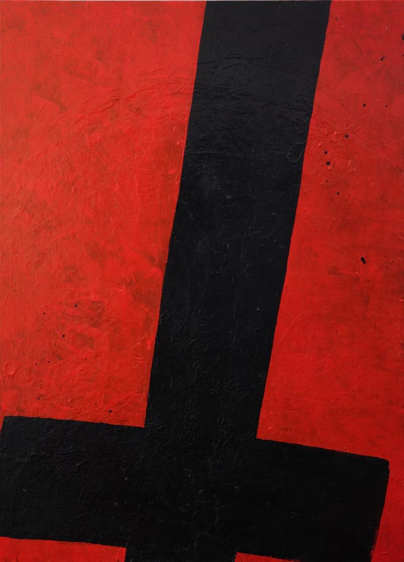 Werner Knaupp, 2024, Acryl auf Leinwand, 180x130cm