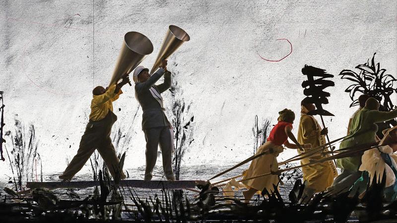 William Kentridge, Still aus &bdquo;More Sweetly Play The Dance, 2014