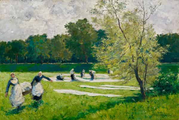 Die große Bleiche, 1889, Privatbesitz