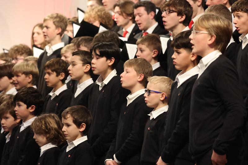 Die Würzburger Domsingknaben geben ebenfalls Konzerte in der Adventszeit