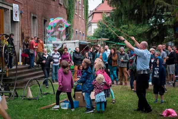 Sommerfest im Nordgarten, Aktion Zirkuslabor (2019)